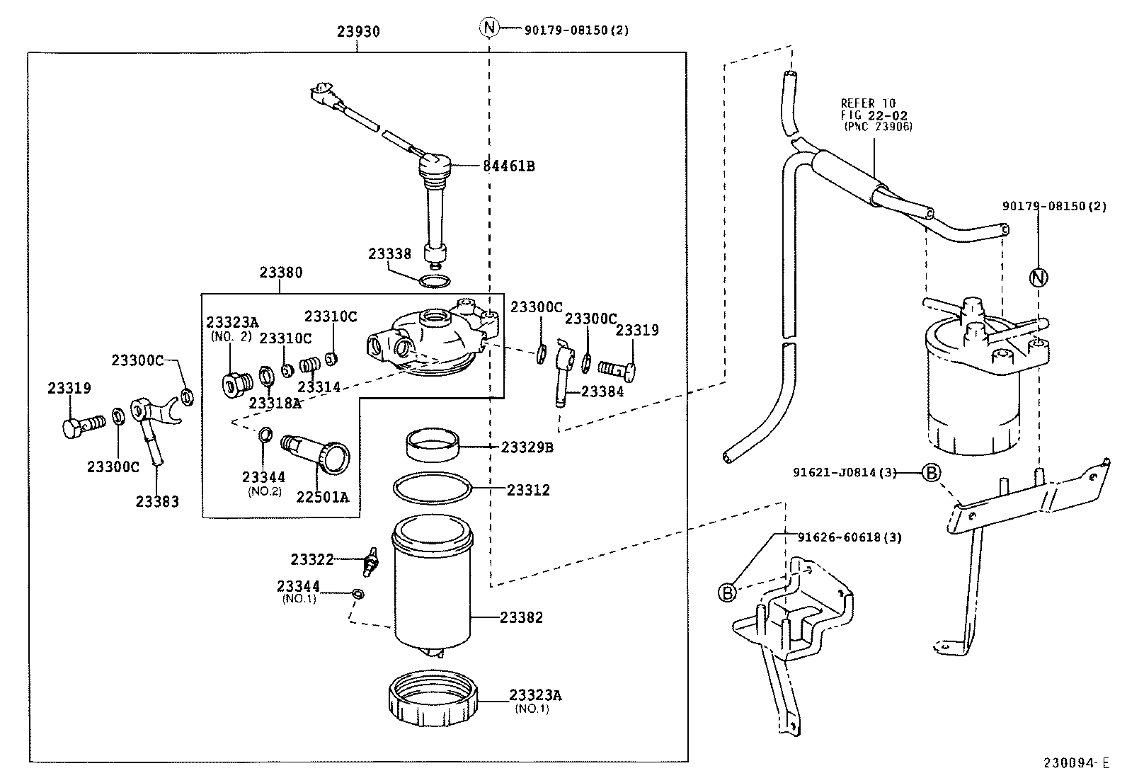23921-72020 SUPPORT, FUEL FILTER product image