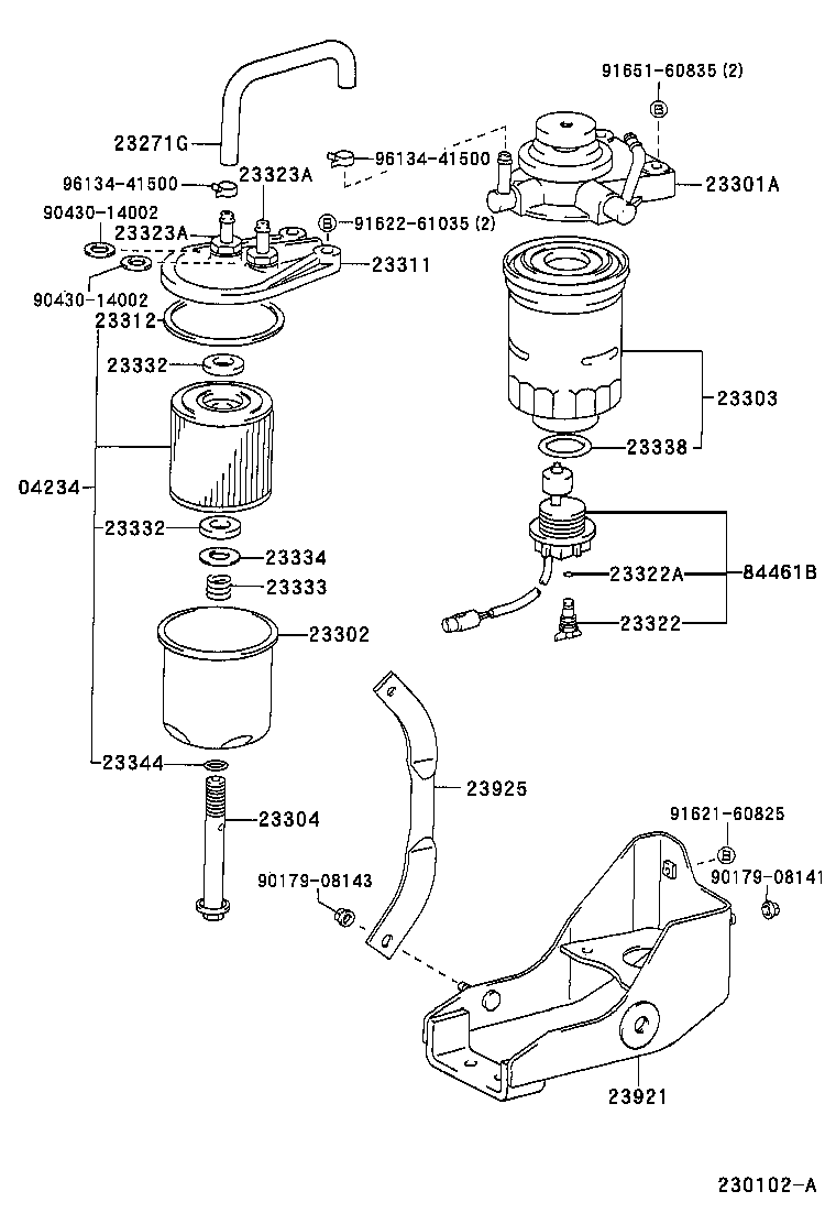 95332-10040 HOSE, FUEL product image