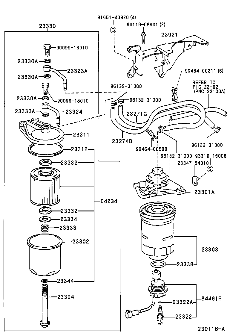 95332-10070 HOSE, FUEL product image