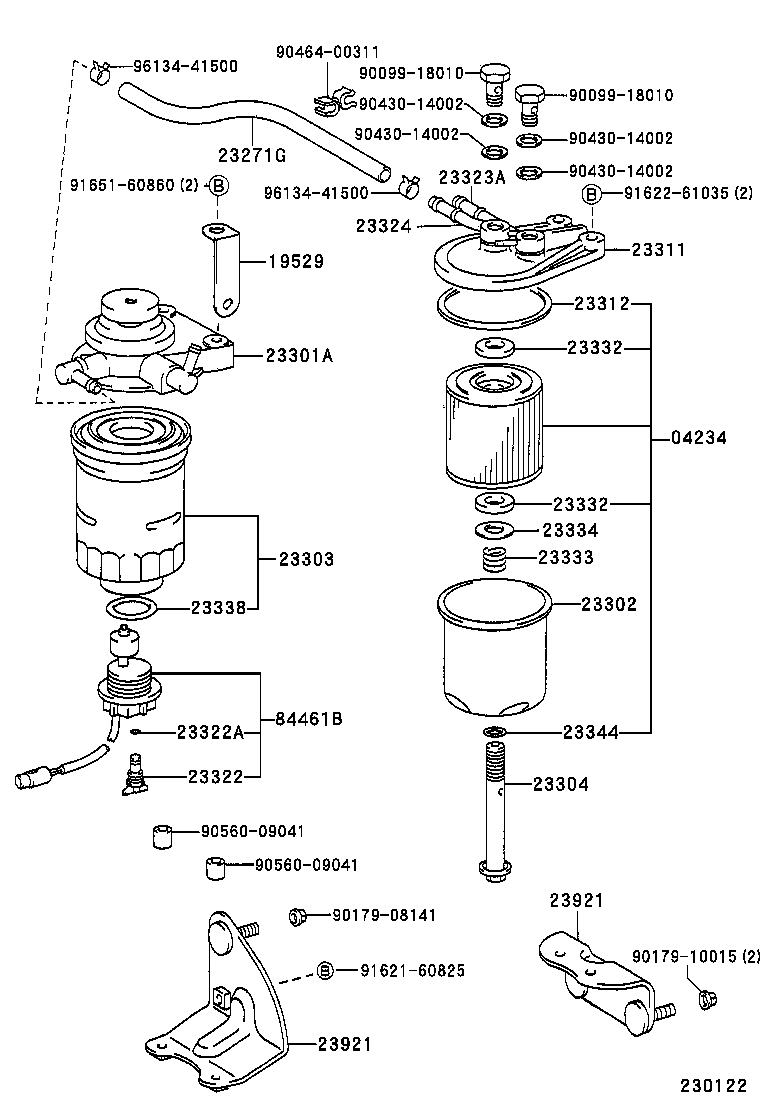 95332-10040 HOSE, FUEL product image