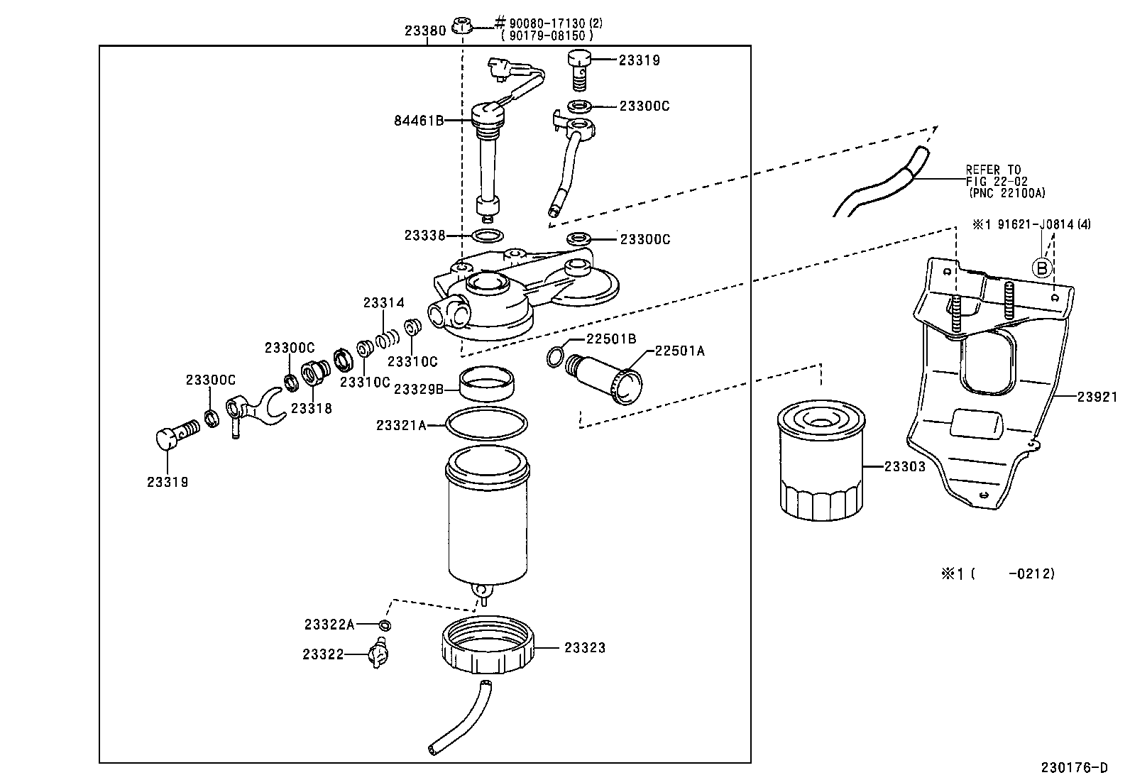 23921-72020 SUPPORT, FUEL FILTER product image