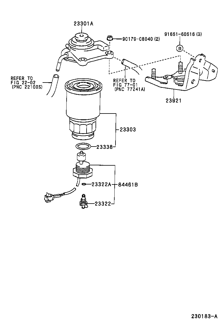23910-67060 HEATER ASSY, FUEL product image