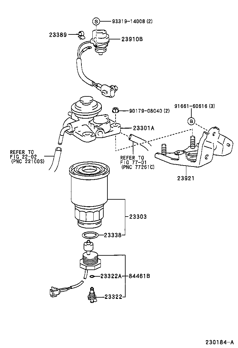 23910-67060 HEATER ASSY, FUEL product image
