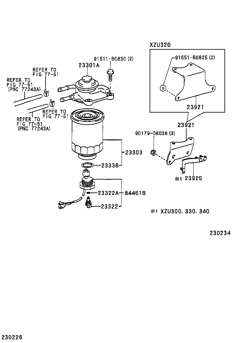 23925-78060 STAY, FUEL FILTER SUPPORT product image