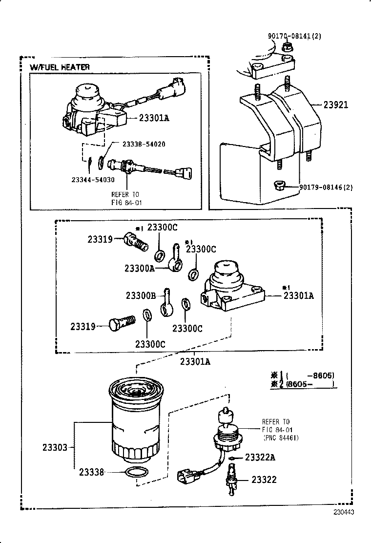 23904-58010 SUPPORT, FUEL FILTER product image