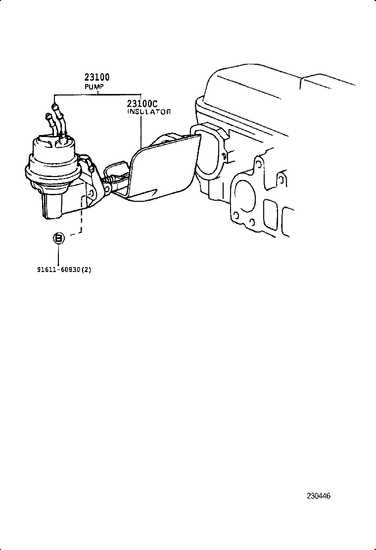 23271-28030 HOSE, FUEL product image