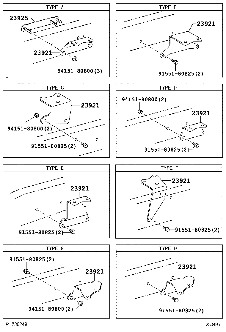 23921-78640 SUPPORT, FUEL FILTER product image