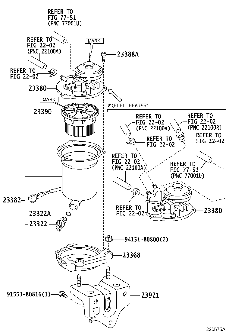 23921-51030 SUPPORT, FUEL FILTER product image