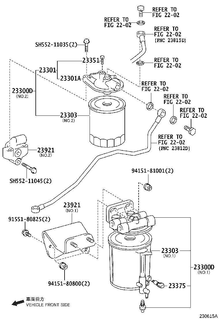 23921-78430 SUPPORT, FUEL FILTER product image
