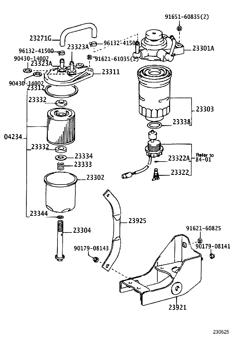 23271-56080 HOSE, FUEL product image
