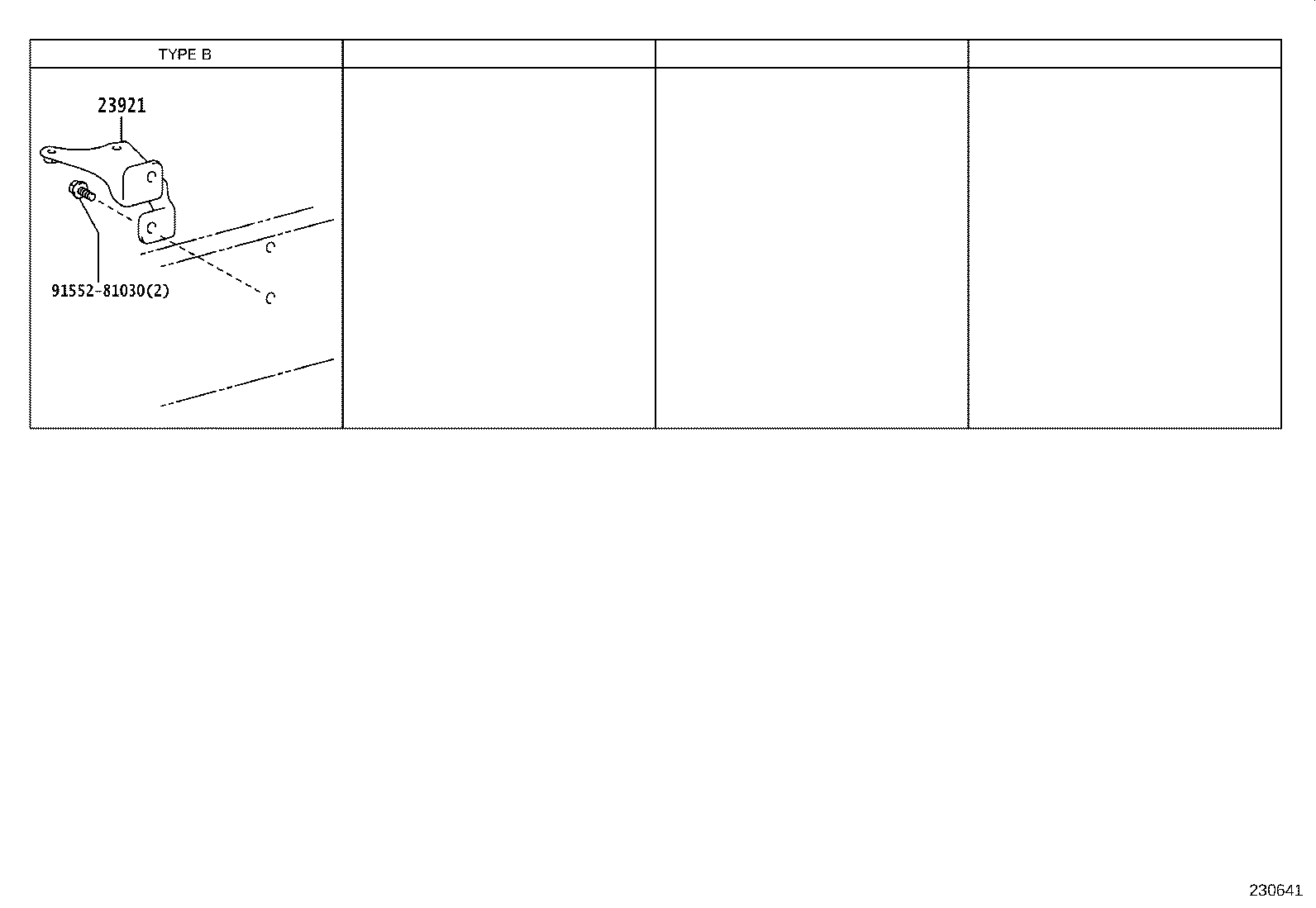 23921-78680 SUPPORT, FUEL FILTER product image