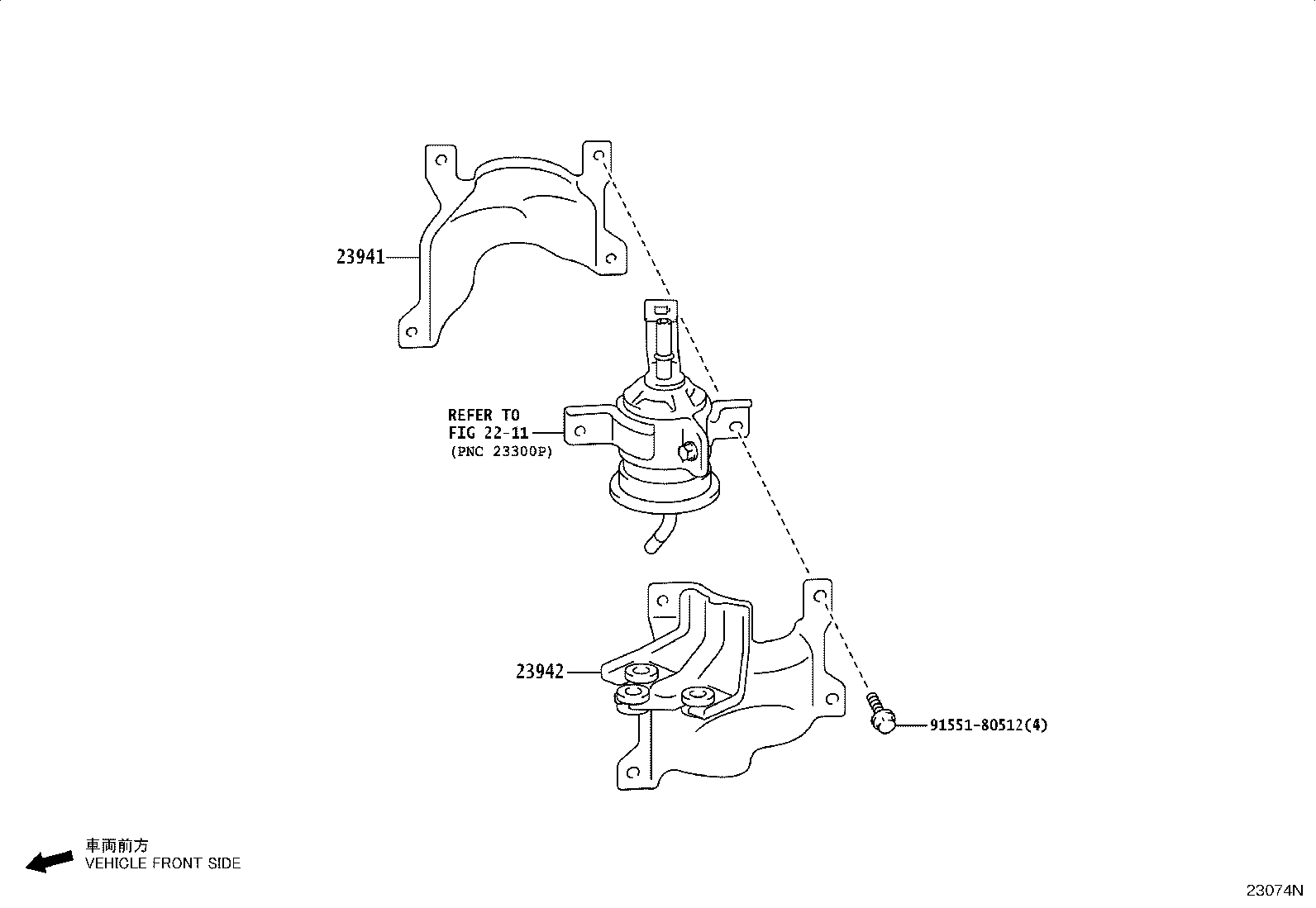 23941-0C010 PROTECTOR, FUEL FILTER, NO.1 product image