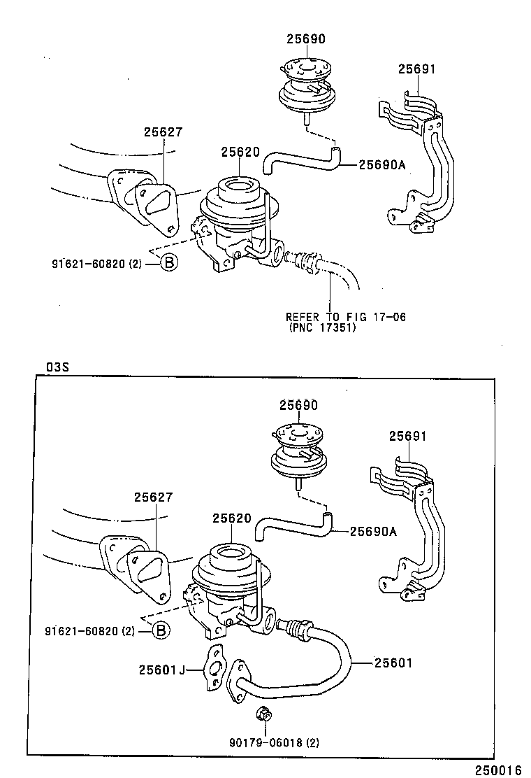25691-13060 BRACKET, EGR VACUUM MODULATOR product image