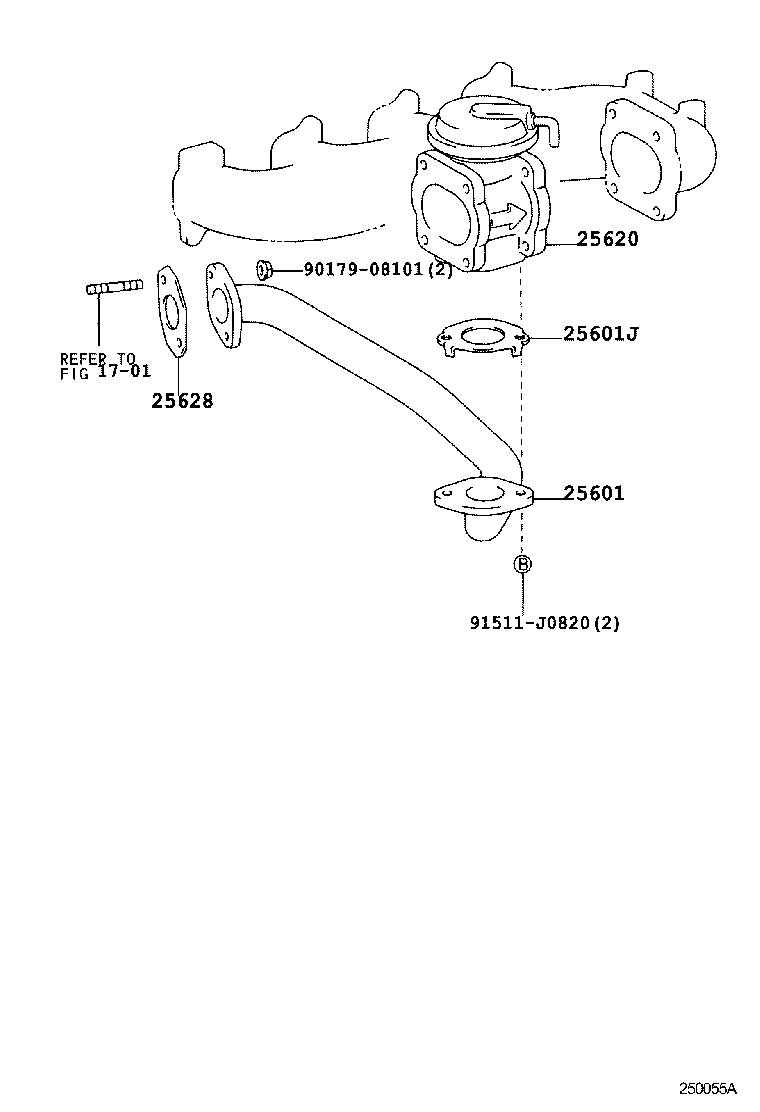 25608-78030 COOLER SUB-ASSY, EGR product image