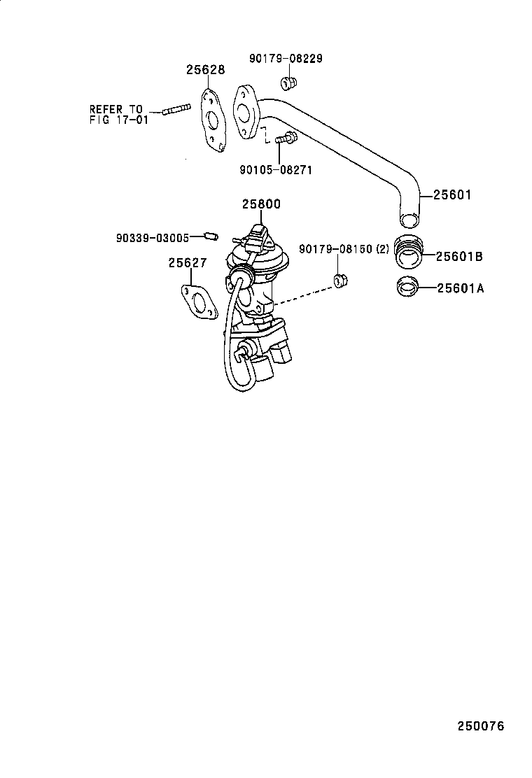26171-30010 GASKET, DIESEL THROTTLE product image