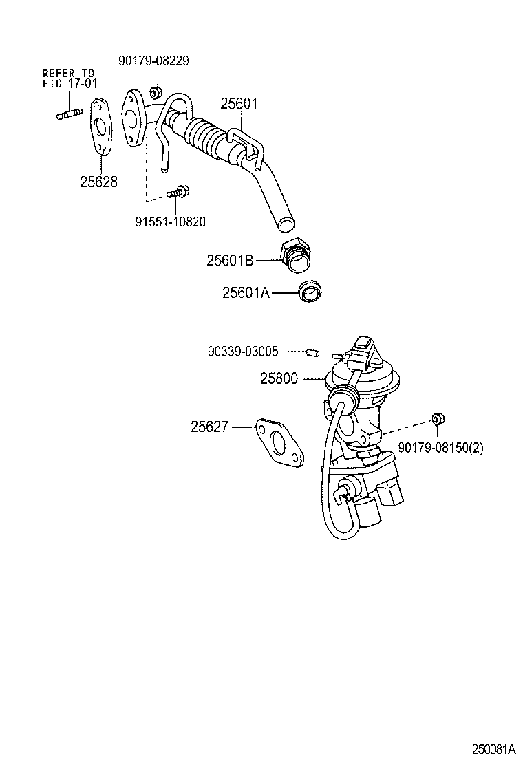 25800-54220 VALVE ASSY, ELECTRIC EGR CONTROL product image
