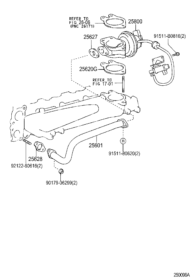 26171-30012 GASKET, DIESEL THROTTLE product image