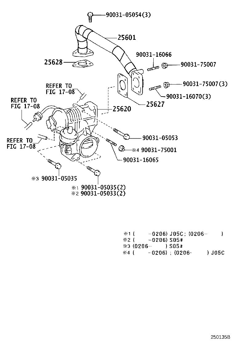 25635-78011 BRACKET, EGR PIPE, NO.2 product image