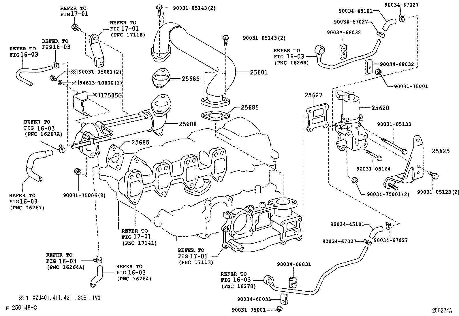 23809-78010 BRACKET, EGR VALVE product image