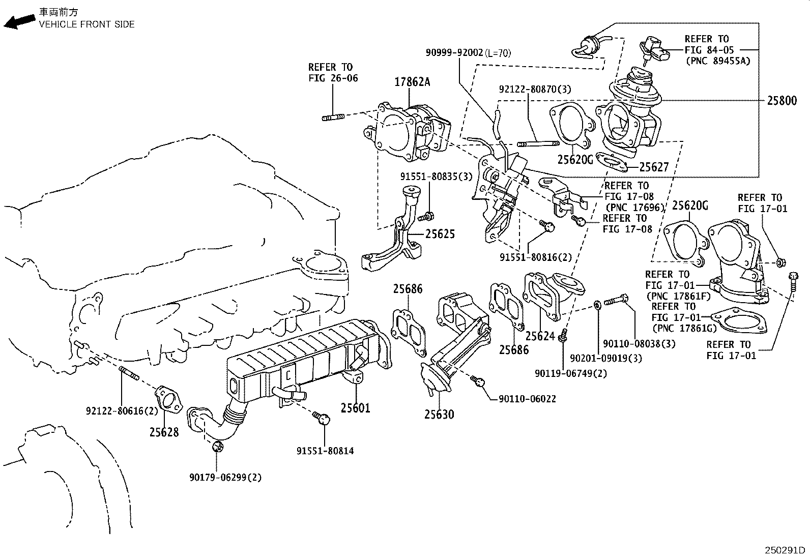 25627-30020 GASKET, DIESEL THROTTLE product image