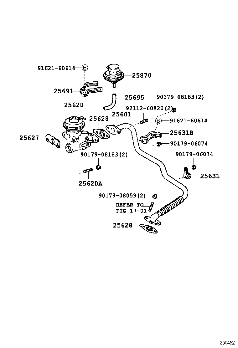 25620-62060 VALVE ASSY, EGR product image
