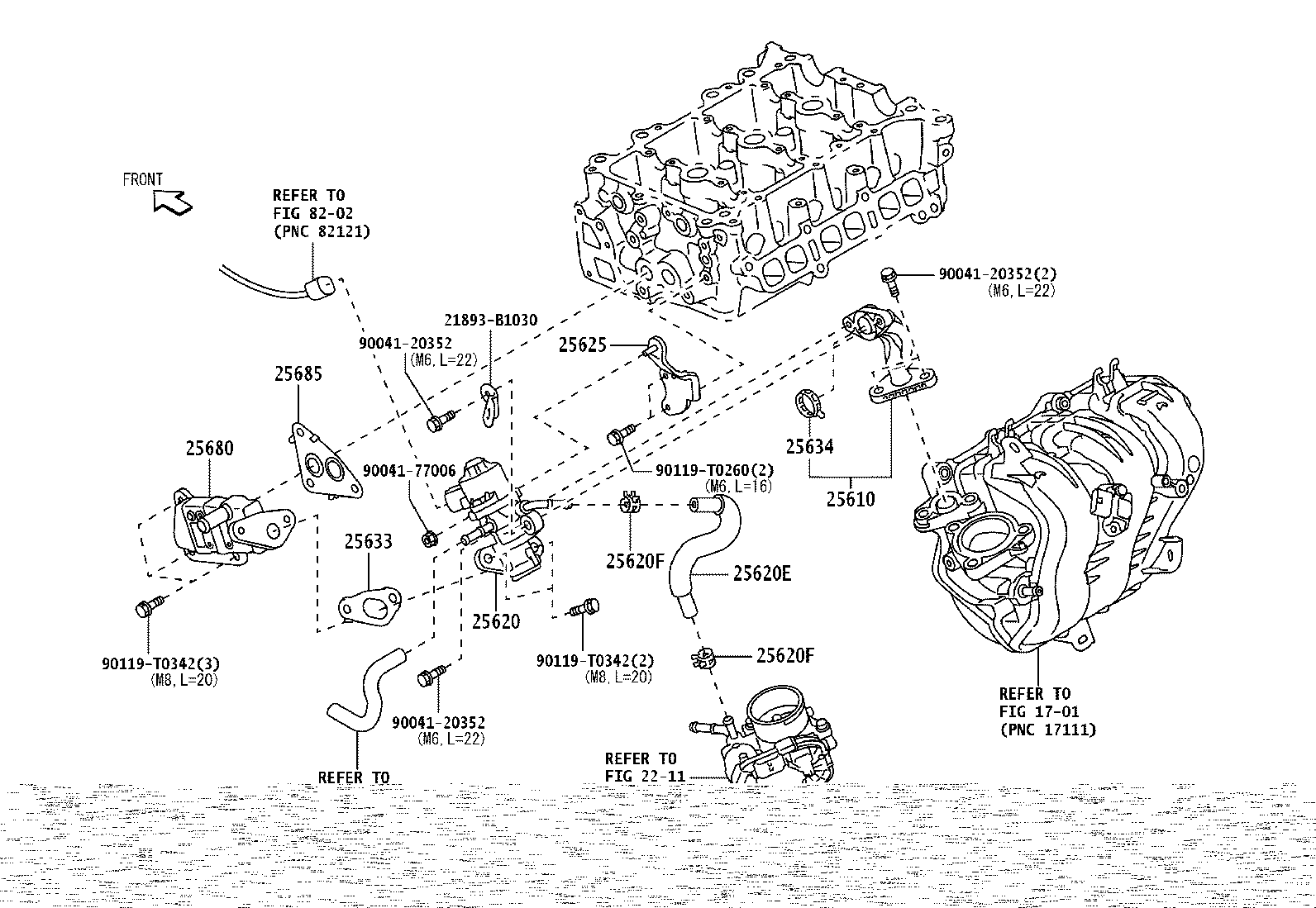 25634-B1020 GASKET, EGR PIPE product image