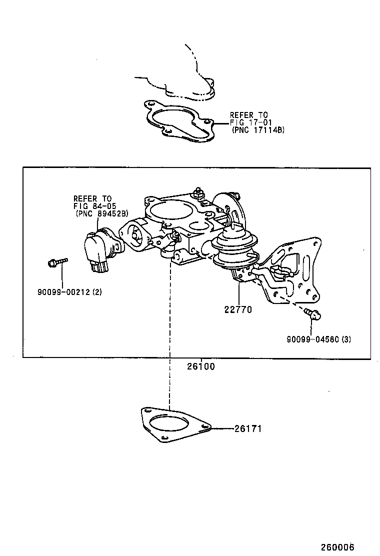 26100-54221 VENTURI ASSY product image