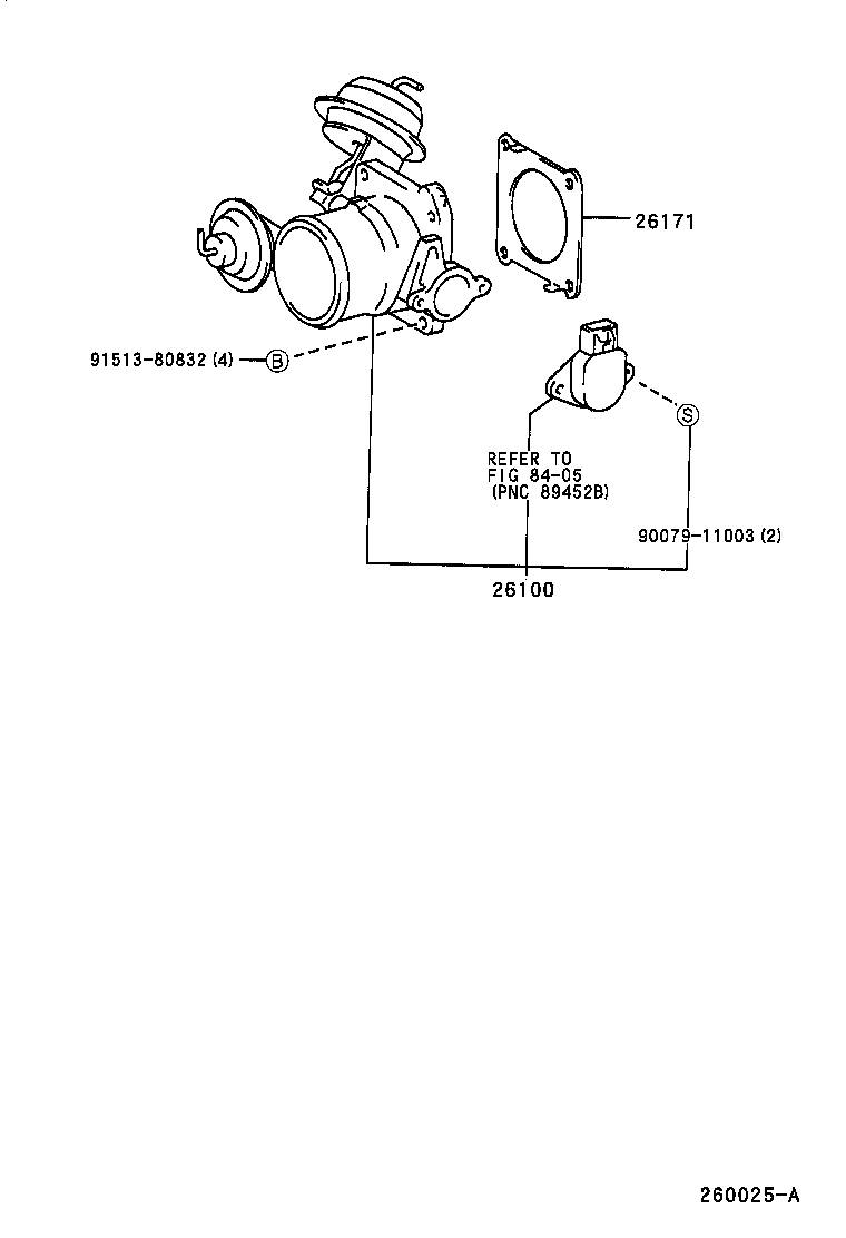 26100-64040 VENTURI ASSY product image