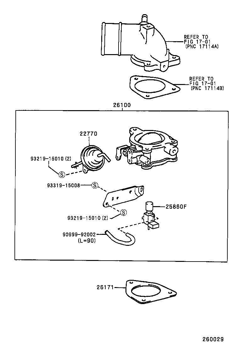26100-30040 BODY ASSY, DIESEL THROTTLE product image