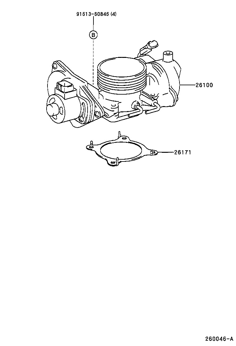 26100-67060 VENTURI ASSY product image