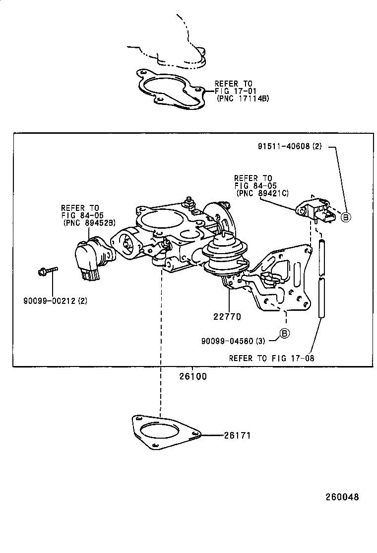 26100-54221 VENTURI ASSY product image
