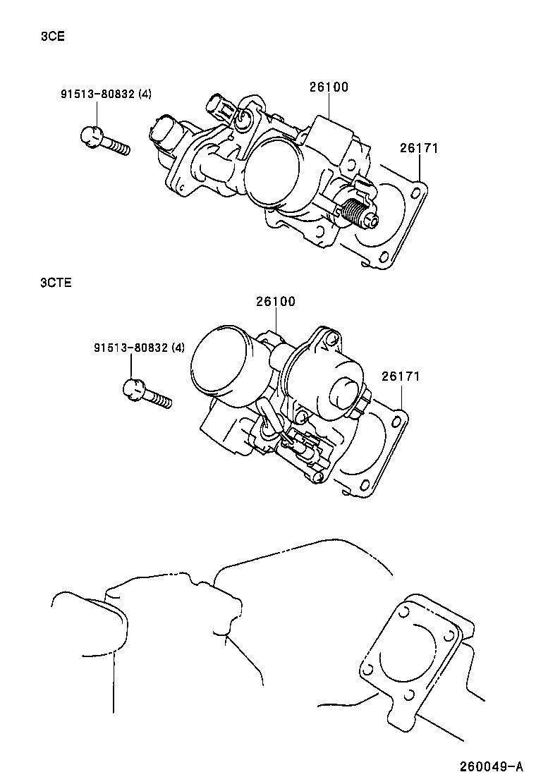 26100-64060 VENTURI ASSY product image