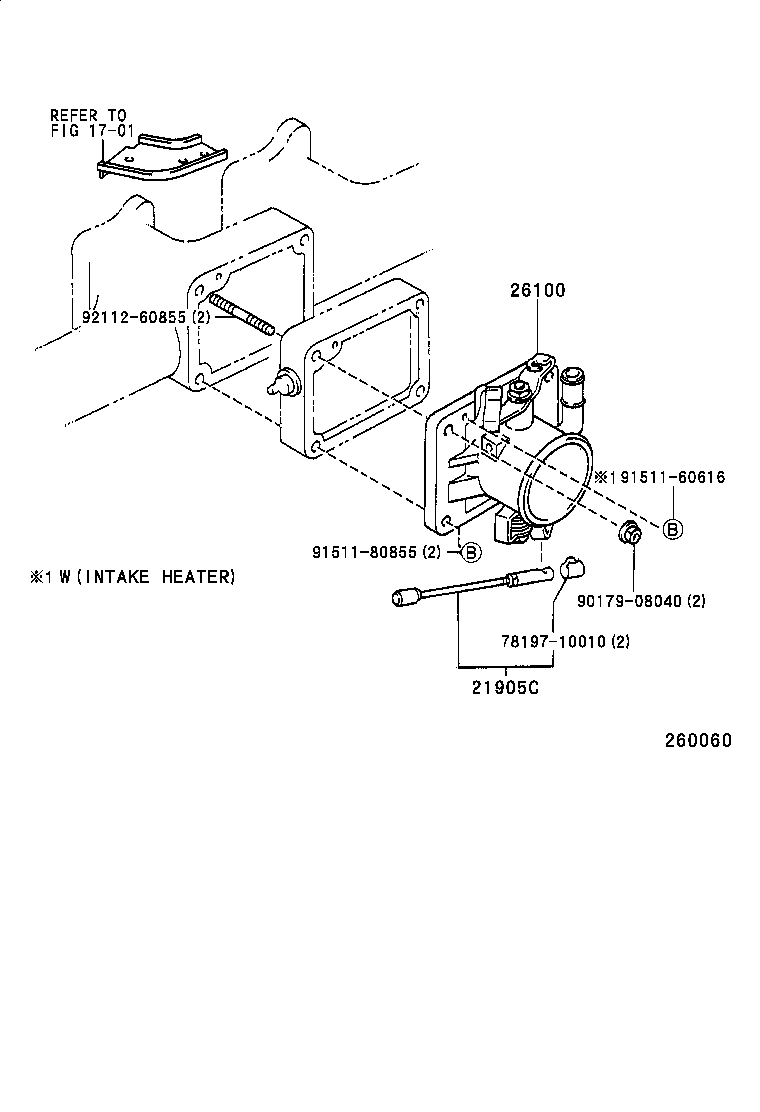 26171-56050 GASKET, VENTURI product image