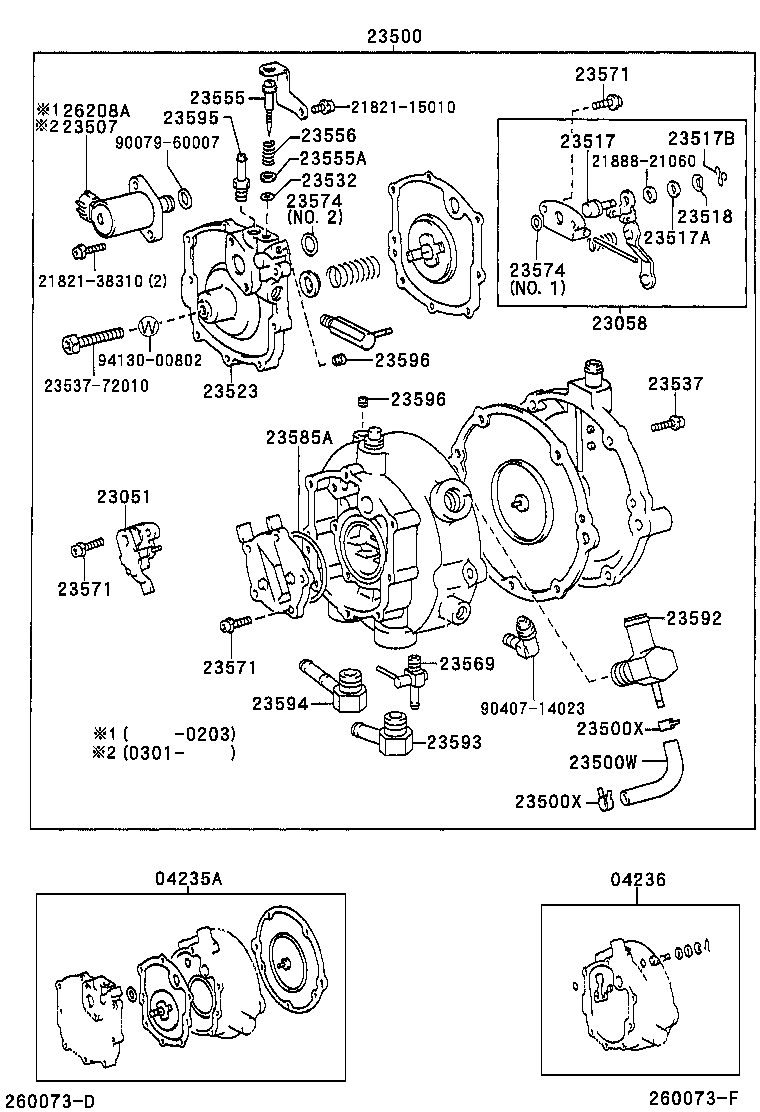 23500-48070 REGULATOR ASSY, LPG(CNG) product image