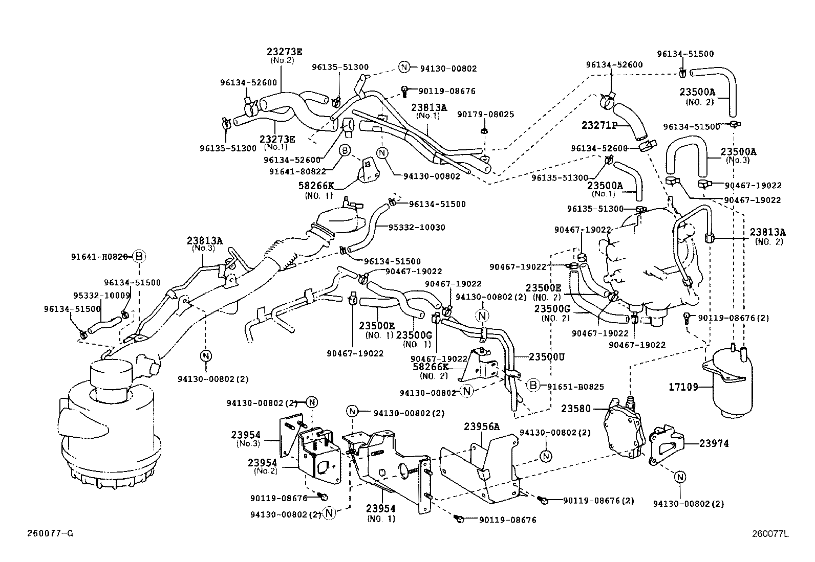 23954-78030 BRACKET, LPG REGULATOR product image