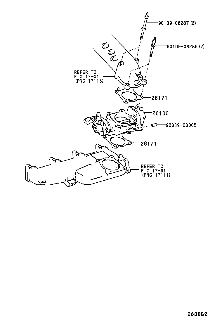 26100-54230 VENTURI ASSY product image