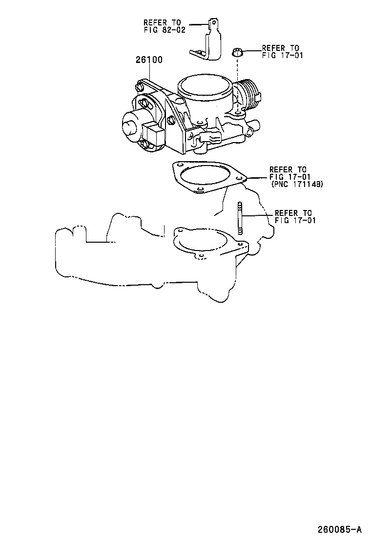 26100-30040 BODY ASSY, DIESEL THROTTLE product image