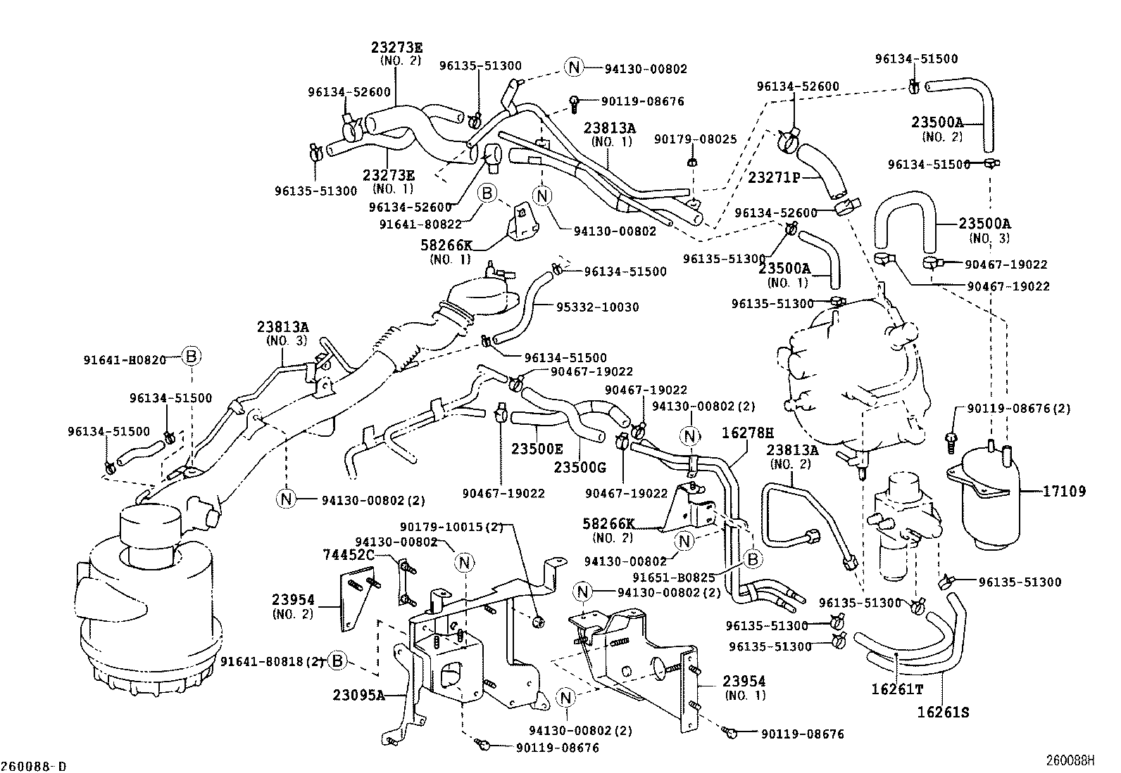 23954-78030 BRACKET, LPG REGULATOR product image