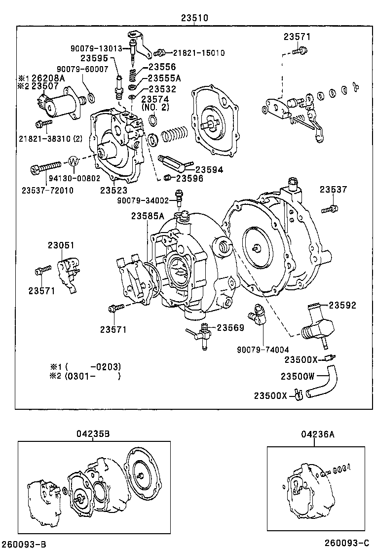 23500-48070 REGULATOR ASSY, LPG(CNG) product image
