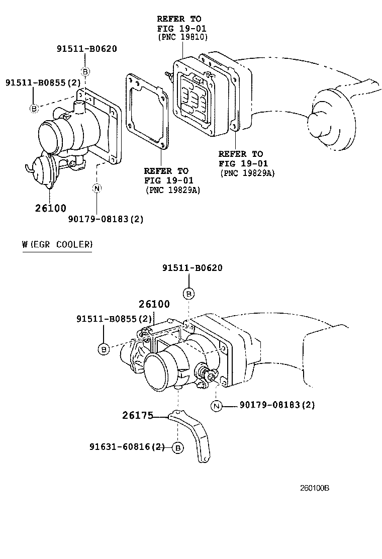 26100-17010 VENTURI ASSY product image