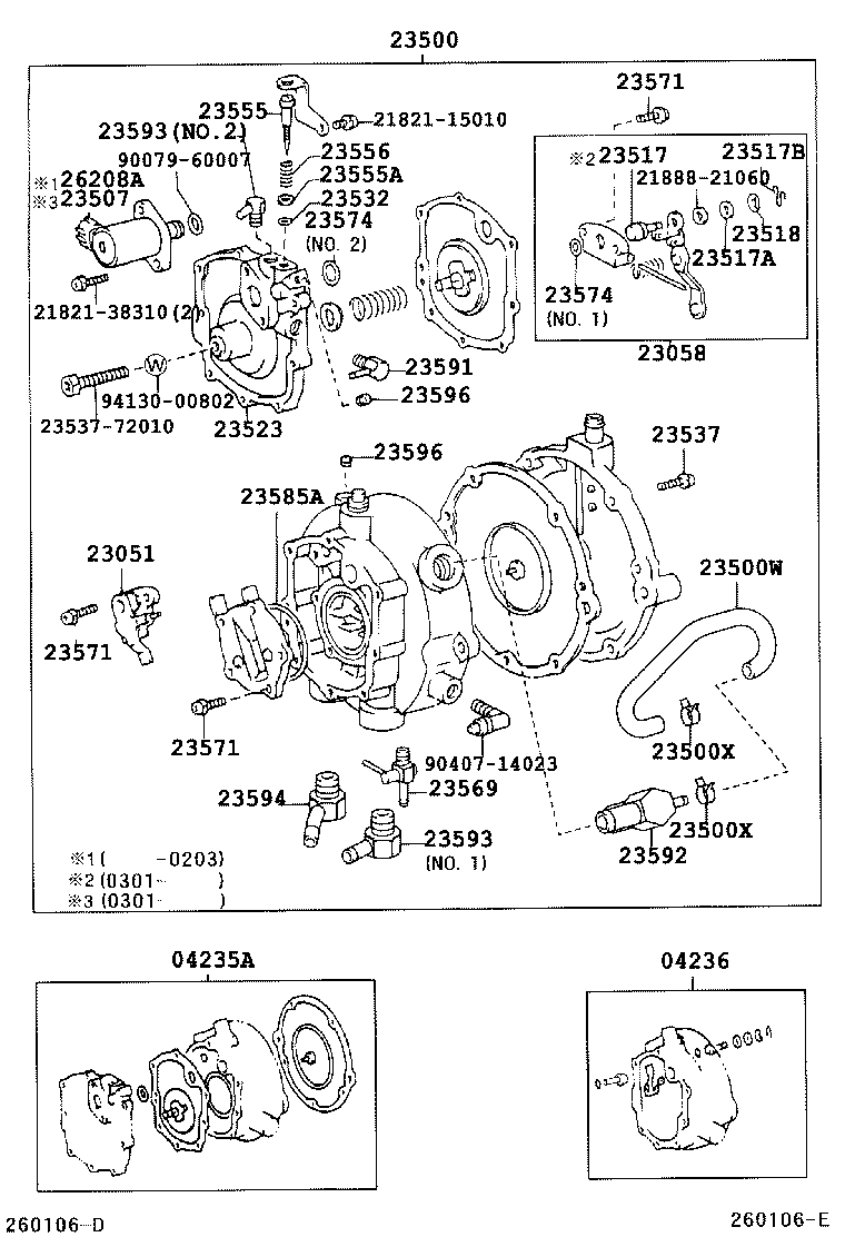 04236-48050 VALVE KIT, LPG REGULATOR product image