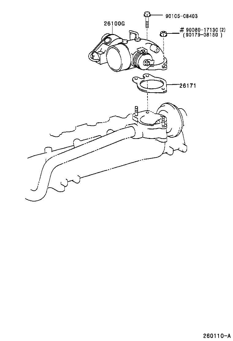 26100-30040 BODY ASSY, DIESEL THROTTLE product image
