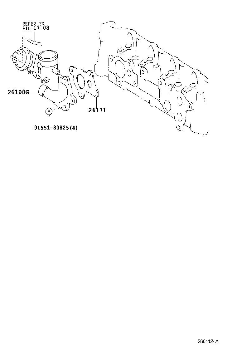 26171-0N010 GASKET, VENTURI product image