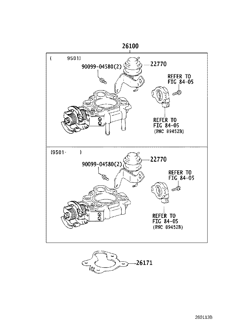 26100-54160 VENTURI ASSY product image