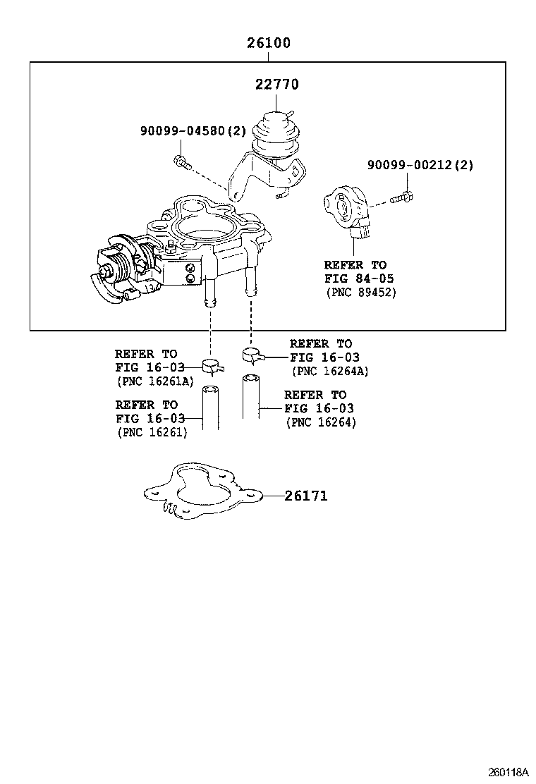 26100-67010 VENTURI ASSY product image