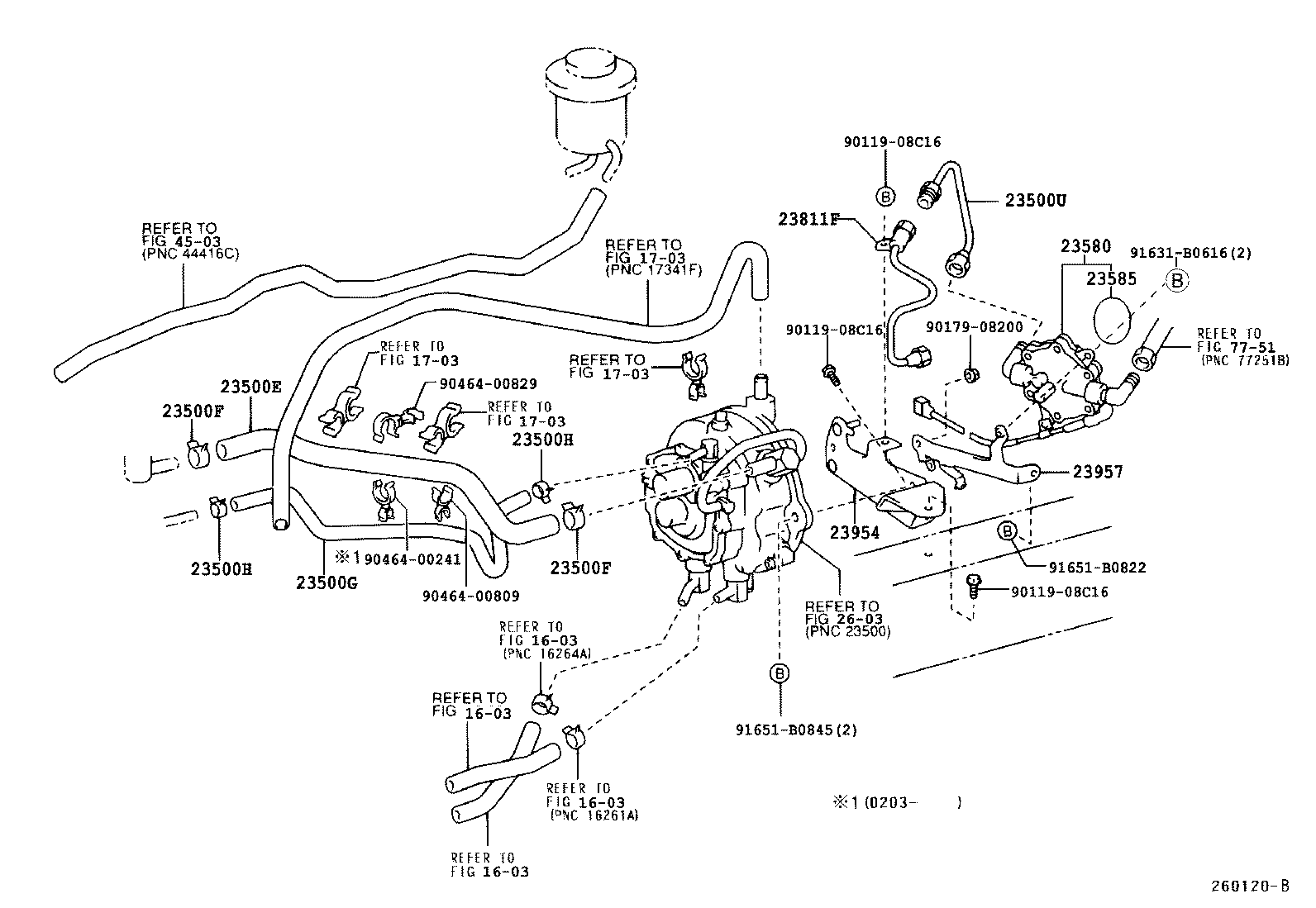 23271-48010 HOSE, WATER(FOR LPG REGULATOR INLET) product image