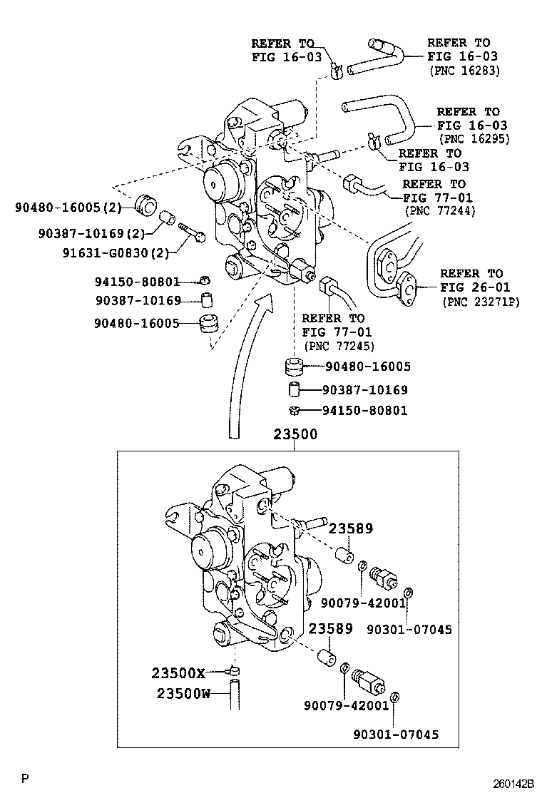 23500-32010 REGULATOR ASSY, LPG(CNG) product image