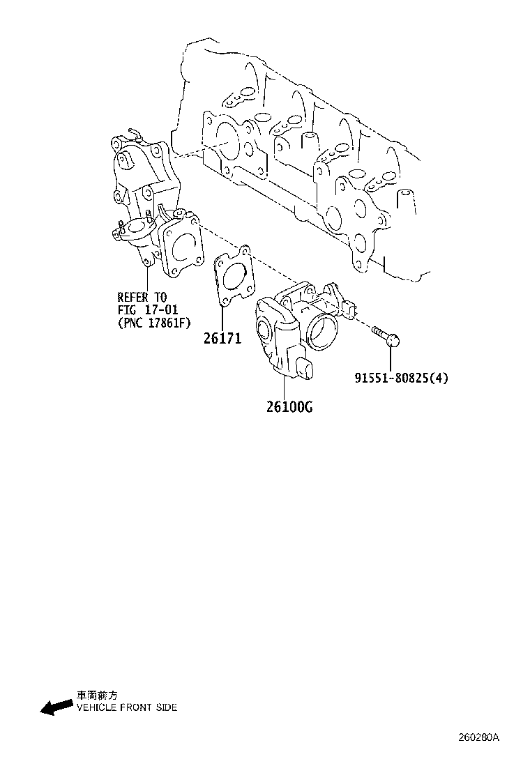 26100-33040 BODY ASSY, DIESEL THROTTLE product image