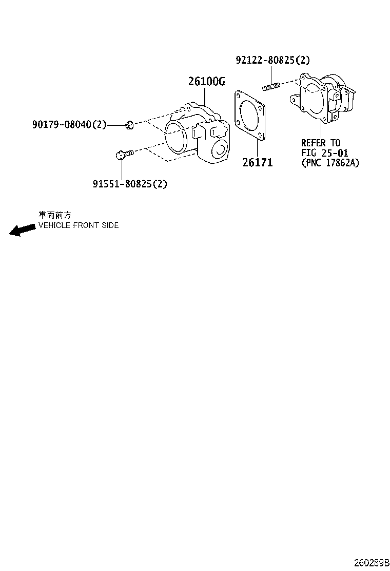 26100-30050 BODY ASSY, DIESEL THROTTLE product image