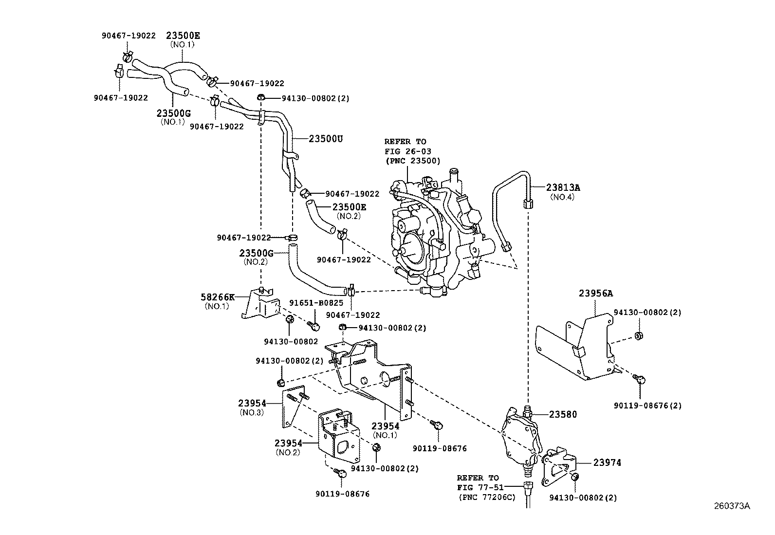 23954-78030 BRACKET, LPG REGULATOR product image